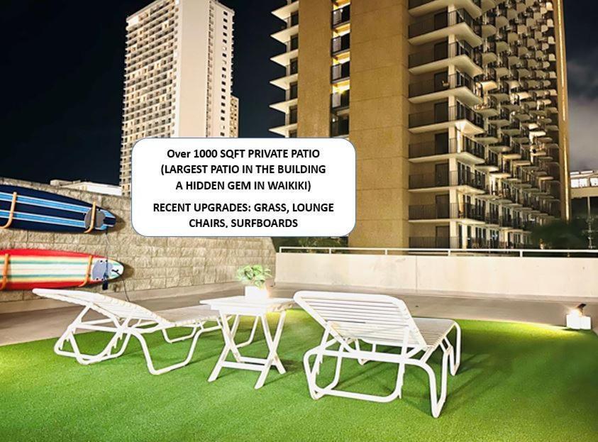 Huge Patio Washerdryer 1 Bedroom Banyan Free Parking 5 Min To Beach Honolulu Eksteriør billede